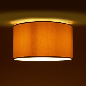 glo-203-0154-203_0154_2 GLOBOSTAR® CILIO 203-0154 ΜΟΝΤΕΡΝΟ ΦΩΤΙΣΤΙΚΟ ΟΡΟΦΗΣ ΚΑΠΕΛΟ ΜΟΝΟΦΩΤΟ 1 X E27 IP20 ΜΠΕΖ ΥΦΑΣΜΑ - Μ38 X Π38 X Υ21CM