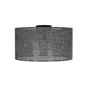 glo-203-0157-203_0157_3 GLOBOSTAR® CILIO 203-0157 ΜΟΝΤΕΡΝΟ ΦΩΤΙΣΤΙΚΟ ΟΡΟΦΗΣ ΚΑΠΕΛΟ ΜΟΝΟΦΩΤΟ 1 X E27 IP20 ΜΑΥΡΟ ΔΙΑΤΡΗΤΟ ΥΦΑΣΜΑ - Μ38 X Π38 X Υ21CM