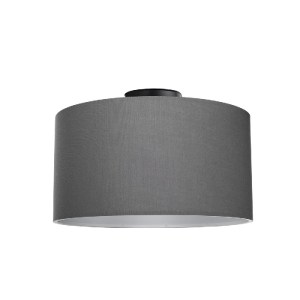 glo-203-0158-203_0158_0 GLOBOSTAR® CILIO 203-0158 ΜΟΝΤΕΡΝΟ ΦΩΤΙΣΤΙΚΟ ΟΡΟΦΗΣ ΚΑΠΕΛΟ ΜΟΝΟΦΩΤΟ 1 X E27 IP20 ΓΚΡΙ ΥΦΑΣ