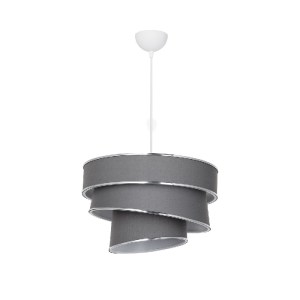 glo-203-0167-203_0167_0 GLOBOSTAR® SIERA 203-0167 ΜΟΝΤΕΡΝΟ ΚΡΕΜΑΣΤΟ ΦΩΤΙΣΤΙΚΟ ΚΑΠΕΛΟ ΜΟΝΟΦΩΤΟ 1 X E27 IP20 ΓΚΡΙ ΥΦ