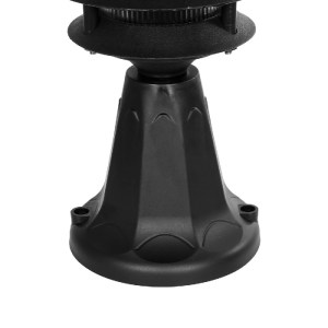 glo-203-0243-203_0243_6 GLOBOSTAR® LANTERNA 203-0243 ΜΟΝΤΕΡΝΟ ΕΠΙΔΑΠΕΔΙΟ ΦΩΤΙΣΤΙΚΟ ΦΑΝΑΡΑΚΙ ΜΟΝΟΦΩΤΟ 1 X E27 IP44 ΜΑΥΡΟ & ΔΙΑΦΑΝΟ ΠΛΑΣΤΙΚΟ - Μ16 X Π16 X Υ35CM