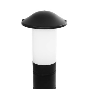 glo-203-0247-203_0247_5 GLOBOSTAR® GARDENIO 203-0247 ΜΟΝΤΕΡΝΟ ΕΠΙΔΑΠΕΔΙΟ ΦΩΤΙΣΤΙΚΟ ΚΟΛΩΝΑΚΙ ΚΗΠΟΥ ΜΟΝΟΦΩΤΟ 1 X E27 IP44 ΜΑΥΡΟ ΠΛΑΣΤΙΚΟ - Μ15 X Π15 X Υ85CM