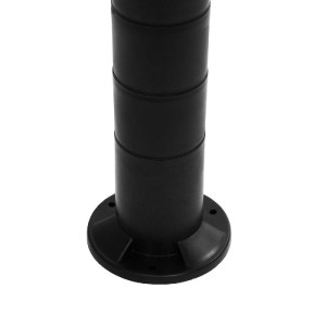 glo-203-0247-203_0247_6 GLOBOSTAR® GARDENIO 203-0247 ΜΟΝΤΕΡΝΟ ΕΠΙΔΑΠΕΔΙΟ ΦΩΤΙΣΤΙΚΟ ΚΟΛΩΝΑΚΙ ΚΗΠΟΥ ΜΟΝΟΦΩΤΟ 1 X E27 IP44 ΜΑΥΡΟ ΠΛΑΣΤΙΚΟ - Μ15 X Π15 X Υ85CM