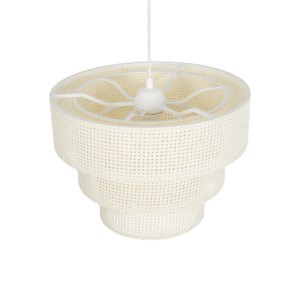 glo-203-0275-203_0275_6 GLOBOSTAR® LEVEL 203-0275 ΜΟΝΤΕΡΝΟ ΚΡΕΜΑΣΤΟ ΦΩΤΙΣΤΙΚΟ ΟΡΟΦΗΣ ΜΕ ΝΤΟΥΙ 1 X E27 AC 220-240V IP20 - ΛΕΥΚΟ - Μ38 X Π38 X Υ30CM