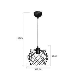 glo-203-0277-203_0277_2.webp GLOBOSTAR® VORTEX 203-0277 ΜΟΝΤΕΡΝΟ ΚΡΕΜΑΣΤΟ ΦΩΤΙΣΤΙΚΟ ΟΡΟΦΗΣ ΜΕ ΝΤΟΥΙ 1 X E27 AC 220-240V