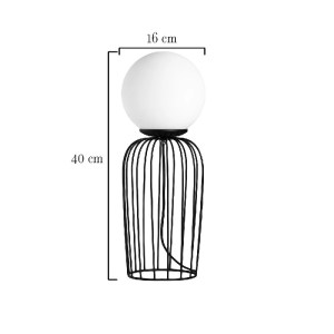 glo-203-0295-203_0295_3.webp GLOBOSTAR® KAZAF 203-0295 ΜΟΝΤΕΡΝΟ ΕΠΙΤΡΑΠΕΖΙΟ ΦΩΤΙΣΤΙΚΟ ΠΟΡΤΑΤΙΦ ΜΕ ΝΤΟΥΙ 1 X E27 AC 220-