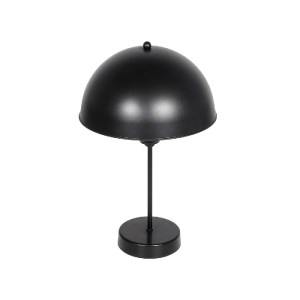 glo-203-0296-203_0296_1 GLOBOSTAR® GAZETA 203-0296 ΜΟΝΤΕΡΝΟ ΕΠΙΤΡΑΠΕΖΙΟ ΦΩΤΙΣΤΙΚΟ ΠΟΡΤΑΤΙΦ ΜΕ ΝΤΟΥΙ 1 X E27 AC 220-240V IP20 - ΜΑΥΡΟ - Μ25 X Π25 X Υ39CM