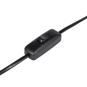 glo-203-0296-203_0296_8 GLOBOSTAR® GAZETA 203-0296 ΜΟΝΤΕΡΝΟ ΕΠΙΤΡΑΠΕΖΙΟ ΦΩΤΙΣΤΙΚΟ ΠΟΡΤΑΤΙΦ ΜΕ ΝΤΟΥΙ 1 X E27 AC 220-240V IP20 - ΜΑΥΡΟ - Μ25 X Π25 X Υ39CM