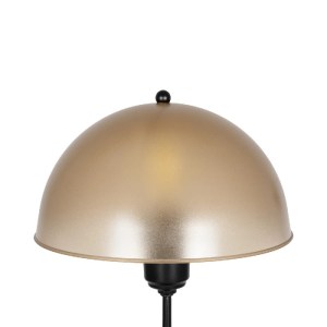 glo-203-0297-203_0297_6 GLOBOSTAR® GAZETA 203-0297 ΜΟΝΤΕΡΝΟ ΕΠΙΤΡΑΠΕΖΙΟ ΦΩΤΙΣΤΙΚΟ ΠΟΡΤΑΤΙΦ ΜΕ ΝΤΟΥΙ 1 X E27 AC 220-240V IP20 - ΜΑΥΡΟ & ΚΑΦΕ - Μ25 X Π25 X Υ39CM