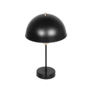 glo-203-0299-203_0299_1 GLOBOSTAR® GAZETA 203-0299 ΜΟΝΤΕΡΝΟ ΕΠΙΤΡΑΠΕΖΙΟ ΦΩΤΙΣΤΙΚΟ ΠΟΡΤΑΤΙΦ ΜΕ ΝΤΟΥΙ 1 X E27 AC 220-240V IP20 - ΜΑΥΡΟ & ΜΠΡΟΝΖΕ - Μ25 X Π25 X Υ39CM