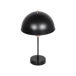 glo-203-0300-203_0300_1 GLOBOSTAR® GAZETA 203-0300 ΜΟΝΤΕΡΝΟ ΕΠΙΤΡΑΠΕΖΙΟ ΦΩΤΙΣΤΙΚΟ ΠΟΡΤΑΤΙΦ ΜΕ ΝΤΟΥΙ 1 X E27 AC 220-240V IP20 - ΜΑΥΡΟ & ΜΠΡΟΝΖΕ - Μ25 X Π25 X Υ39CM