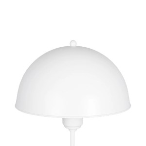 glo-203-0301-203_0301_6 GLOBOSTAR® GAZETA 203-0301 ΜΟΝΤΕΡΝΟ ΕΠΙΤΡΑΠΕΖΙΟ ΦΩΤΙΣΤΙΚΟ ΠΟΡΤΑΤΙΦ ΜΕ ΝΤΟΥΙ 1 X E27 AC 220-240V IP20 - ΛΕΥΚΟ  - Μ25 X Π25 X Υ39CM