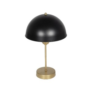 glo-203-0305-203_0305_1 GLOBOSTAR® GAZETA 203-0305 ΜΟΝΤΕΡΝΟ ΕΠΙΤΡΑΠΕΖΙΟ ΦΩΤΙΣΤΙΚΟ ΠΟΡΤΑΤΙΦ ΜΕ ΝΤΟΥΙ 1 X E27 AC 220-240V IP20 - ΜΑΥΡΟ & ΧΡΥΣΟ - Μ25 X Π25 X Υ39CM