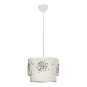 glo-204-0002-204_0002_3 GLOBOSTAR® ELEPHANT 204-0002 ΠΑΙΔΙΚΟ ΚΡΕΜΑΣΤΟ ΦΩΤΙΣΤΙΚΟ ΦΙΓΟΥΡΑ ΜΟΝΟΦΩΤΟ 1 X E27 IP20 ΛΕΥΚΟ ΥΦΑΣΜΑ - Μ30 X Π30 X Υ70CM