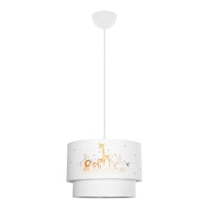 glo-204-0007-204_0007_3 GLOBOSTAR® GIRAFFE 204-0007 ΠΑΙΔΙΚΟ ΚΡΕΜΑΣΤΟ ΦΩΤΙΣΤΙΚΟ ΦΙΓΟΥΡΑ ΜΟΝΟΦΩΤΟ 1 X E27 IP20 ΛΕΥΚΟ ΥΦΑΣΜΑ - Μ30 X Π30 X Υ70CM