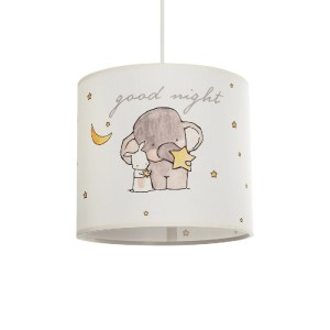 glo-204-0020-204_0020_0 GLOBOSTAR® ELEPHANT 204-0020 ΠΑΙΔΙΚΟ ΚΡΕΜΑΣΤΟ ΦΩΤΙΣΤΙΚΟ ΦΙΓΟΥΡΑ ΜΟΝΟΦΩΤΟ 1 X E27 IP20 ΛΕΥΚΟ ΥΦΑΣΜΑ - Μ24 X Π24 X Υ70CM