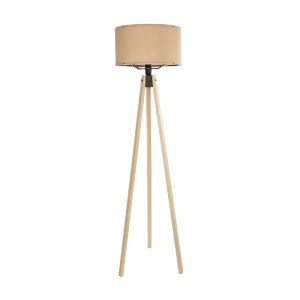 glo-204-0043-204_0043_3 GLOBOSTAR® SAGA 204-0043 ΜΟΝΤΕΡΝΟ EΠΙΔΑΠΕΔΙΟ ΦΩΤΙΣΤΙΚΟ ΜΟΝΟΦΩΤΟ 1 X E27 IP20 ΜΠΕΖ ΞΥΛΟ ΜΕ ΜΠΕΖ ΥΦΑΣΜΑ - Μ38 X Π38 X Υ140CM