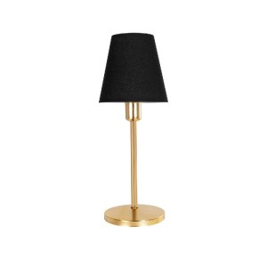 glo-204-0056-204_0056_3 GLOBOSTAR® GLOSSY 204-0056 ΜΟΝΤΕΡΝΟ ΕΠΙΤΡΑΠΕΖΙΟ ΦΩΤΙΣΤΙΚΟ ΠΟΡΤΑΤΙΦ ΜΕ ΝΤΟΥΙ 1 X E14 AC 220-240V IP20 - ΧΡΥΣΟ & ΜΑΥΡΟ - Μ14 X Π14 X Υ36CM