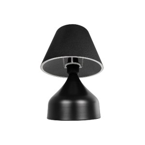 glo-204-0058-204_0058_4 GLOBOSTAR® PYRAMID 204-0058 ΜΟΝΤΕΡΝΟ ΕΠΙΤΡΑΠΕΖΙΟ ΦΩΤΙΣΤΙΚΟ ΠΟΡΤΑΤΙΦ ΜΕ ΝΤΟΥΙ 1 X E27 AC 220-240V IP20 - ΜΑΥΡΟ - Μ22 X Π22 X Υ30CM