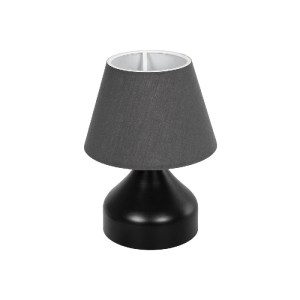 glo-204-0059-204_0059_0 GLOBOSTAR® MICKEY 204-0059 ΜΟΝΤΕΡΝΟ ΕΠΙΤΡΑΠΕΖΙΟ ΦΩΤΙΣΤΙΚΟ ΠΟΡΤΑΤΙΦ ΜΕ ΝΤΟΥΙ 1 X E27 AC 220-240V IP20 - ΜΑΥΡΟ - Μ22 X Π22 X Υ30CM