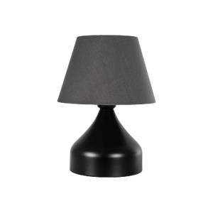 glo-204-0059-204_0059_3 GLOBOSTAR® MICKEY 204-0059 ΜΟΝΤΕΡΝΟ ΕΠΙΤΡΑΠΕΖΙΟ ΦΩΤΙΣΤΙΚΟ ΠΟΡΤΑΤΙΦ ΜΕ ΝΤΟΥΙ 1 X E27 AC 220-240V IP20 - ΜΑΥΡΟ - Μ22 X Π22 X Υ30CM
