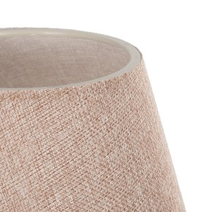 glo-204-0070-204_0070_6 GLOBOSTAR® CAP 204-0070 ΜΟΝΤΕΡΝΟ ΕΠΙΤΡΑΠΕΖΙΟ ΦΩΤΙΣΤΙΚΟ ΠΟΡΤΑΤΙΦ ΜΕ ΝΤΟΥΙ 1 X E27 AC 220-240V IP20 - ΚΑΦΕ & ΡΟΖ - Μ22 X Π22 X Υ33CM