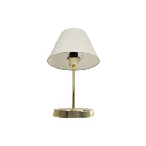 glo-204-0071-204_0071_4 GLOBOSTAR® GLOSSY 204-0071 ΜΟΝΤΕΡΝΟ ΕΠΙΤΡΑΠΕΖΙΟ ΦΩΤΙΣΤΙΚΟ ΠΟΡΤΑΤΙΦ ΜΕ ΝΤΟΥΙ 1 X E27 AC 220-240V IP20 - ΧΡΥΣΟ & ΛΕΥΚΟ - Μ22 X Π22 X Υ37CM