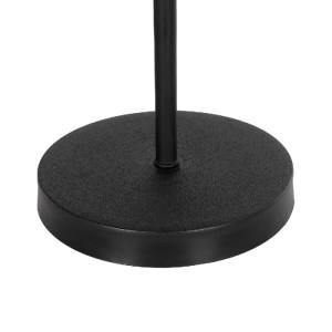 glo-204-0075-204_0075_7 GLOBOSTAR® LARA 204-0075 ΜΟΝΤΕΡΝΟ ΕΠΙΤΡΑΠΕΖΙΟ ΦΩΤΙΣΤΙΚΟ ΠΟΡΤΑΤΙΦ ΜΕ ΝΤΟΥΙ 1 X E27 AC 220-240V IP20 - ΜΑΥΡΟ & ΜΠΕΖ - Μ24 X Π24 X Υ35CM