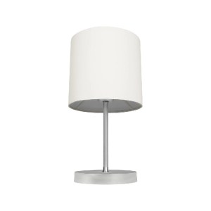 glo-204-0077-204_0077_4 GLOBOSTAR® GLOSSY 204-0077 ΜΟΝΤΕΡΝΟ ΕΠΙΤΡΑΠΕΖΙΟ ΦΩΤΙΣΤΙΚΟ ΠΟΡΤΑΤΙΦ ΜΕ ΝΤΟΥΙ 1 X E27 AC 220-240V IP20 - ΑΣΗΜΙ & ΜΠΕΖ - Μ19 X Π19 X Υ36CM
