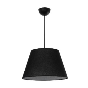 glo-204-0088-204_0088_3 GLOBOSTAR® TRIANGLE 204-0088 ΜΟΝΤΕΡΝΟ ΚΡΕΜΑΣΤΟ ΦΩΤΙΣΤΙΚΟ ΟΡΟΦΗΣ ΜΕ ΝΤΟΥΙ 1 X E27 AC 220-240V IP20 - ΜΑΥΡΟ - Μ35 X Π35 X Υ24CM
