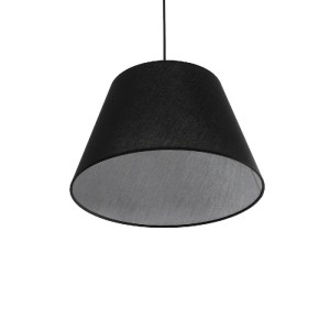glo-204-0088-204_0088_5 GLOBOSTAR® TRIANGLE 204-0088 ΜΟΝΤΕΡΝΟ ΚΡΕΜΑΣΤΟ ΦΩΤΙΣΤΙΚΟ ΟΡΟΦΗΣ ΜΕ ΝΤΟΥΙ 1 X E27 AC 220-240V IP20 - ΜΑΥΡΟ - Μ35 X Π35 X Υ24CM