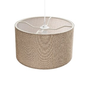 glo-204-0090-204_0090_6 GLOBOSTAR® LOFTY 204-0090 ΜΟΝΤΕΡΝΟ ΚΡΕΜΑΣΤΟ ΦΩΤΙΣΤΙΚΟ ΟΡΟΦΗΣ ΜΕ ΝΤΟΥΙ 1 X E27 AC 220-240V IP20 - ΜΠΕΖ - Μ37 X Π37 X Υ21CM