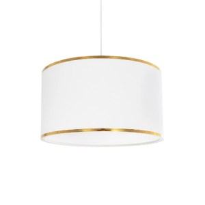 glo-204-0091-204_0091_0 GLOBOSTAR® LOFTY 204-0091 ΜΟΝΤΕΡΝΟ ΚΡΕΜΑΣΤΟ ΦΩΤΙΣΤΙΚΟ ΟΡΟΦΗΣ ΜΕ ΝΤΟΥΙ 1 X E27 AC 220-240V IP20 - ΛΕΥΚΟ - Μ37 X Π37 X Υ21CM