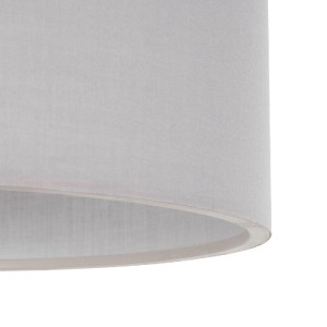 glo-204-0093-204_0093_7 GLOBOSTAR® LOFTY 204-0093 ΜΟΝΤΕΡΝΟ ΚΡΕΜΑΣΤΟ ΦΩΤΙΣΤΙΚΟ ΟΡΟΦΗΣ ΜΕ ΝΤΟΥΙ 1 X E27 AC 220-240V IP20 - ΓΚΡΙ - Μ38 X Π38 X Υ26CM
