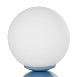 glo-204-0133-204_0133_6 GLOBOSTAR® MAGIC 204-0133 ΜΟΝΤΕΡΝΟ ΕΠΙΤΡΑΠΕΖΙΟ ΦΩΤΙΣΤΙΚΟ ΠΟΡΤΑΤΙΦ ΜΕ ΝΤΟΥΙ 1 X E14 AC 220-240V IP20 - ΜΠΛΕ & ΛΕΥΚΟ - Μ15 X Π15 X Υ28CM