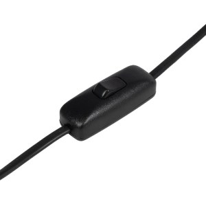 glo-204-0139-204_0139_8 GLOBOSTAR® SPIDY 204-0139 ΜΟΝΤΕΡΝΟ ΕΠΙΤΡΑΠΕΖΙΟ ΦΩΤΙΣΤΙΚΟ ΠΟΡΤΑΤΙΦ ΜΕ ΝΤΟΥΙ 1 X E14 AC 220-240V IP20 - ΜΑΥΡΟ & ΛΕΥΚΟ - Μ22 X Π20 X Υ38CM