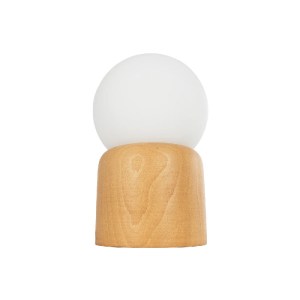 glo-204-0144-204_0144_4 GLOBOSTAR® BOARD 204-0144 ΜΟΝΤΕΡΝΟ ΕΠΙΤΡΑΠΕΖΙΟ ΦΩΤΙΣΤΙΚΟ ΠΟΡΤΑΤΙΦ ΜΕ ΝΤΟΥΙ 1 X E14 AC 220-240V IP20 - ΜΠΕΖ & ΛΕΥΚΟ - Μ15 X Π15 X Υ24CM