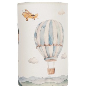 glo-204-0145-204_0145_7 GLOBOSTAR® BALLON 204-0145 ΠΑΙΔΙΚΟ ΕΠΙΤΡΑΠΕΖΙΟ ΦΩΤΙΣΤΙΚΟ ΠΟΡΤΑΤΙΦ ΜΕ ΝΤΟΥΙ 1 X E14 AC 220-240V IP20 - ΠΟΛΥΧΡΩΜΟ - Μ15 X Π15 X Υ30CM