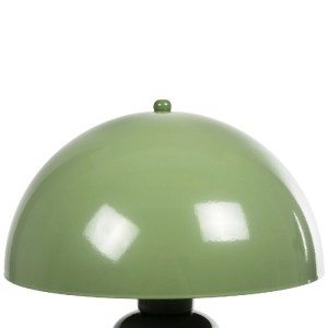 glo-204-0147-204_0147_6 GLOBOSTAR® GASCO 204-0147 ΜΟΝΤΕΡΝΟ ΕΠΙΤΡΑΠΕΖΙΟ ΦΩΤΙΣΤΙΚΟ ΠΟΡΤΑΤΙΦ ΜΕ ΝΤΟΥΙ 1 X E27 AC 220-240V IP20 - ΠΡΑΣΙΝΟ - Μ26 X Π26 X Υ35CM