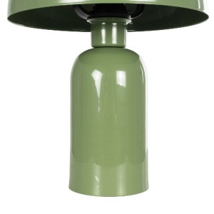 glo-204-0147-204_0147_7 GLOBOSTAR® GASCO 204-0147 ΜΟΝΤΕΡΝΟ ΕΠΙΤΡΑΠΕΖΙΟ ΦΩΤΙΣΤΙΚΟ ΠΟΡΤΑΤΙΦ ΜΕ ΝΤΟΥΙ 1 X E27 AC 220-240V IP20 - ΠΡΑΣΙΝΟ - Μ26 X Π26 X Υ35CM