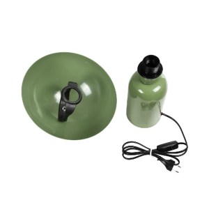 glo-204-0147-204_0147_9 GLOBOSTAR® GASCO 204-0147 ΜΟΝΤΕΡΝΟ ΕΠΙΤΡΑΠΕΖΙΟ ΦΩΤΙΣΤΙΚΟ ΠΟΡΤΑΤΙΦ ΜΕ ΝΤΟΥΙ 1 X E27 AC 220-240V IP20 - ΠΡΑΣΙΝΟ - Μ26 X Π26 X Υ35CM