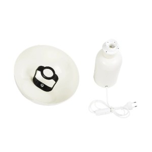 glo-204-0149-204_0149_9 GLOBOSTAR® GASCO 204-0149 ΜΟΝΤΕΡΝΟ ΕΠΙΤΡΑΠΕΖΙΟ ΦΩΤΙΣΤΙΚΟ ΠΟΡΤΑΤΙΦ ΜΕ ΝΤΟΥΙ 1 X E27 AC 220-240V IP20 - ΜΠΕΖ - Μ26 X Π26 X Υ35CM