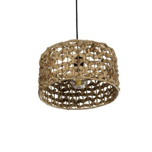 glo-204-0160-204_0160_5 GLOBOSTAR® POMEGRANDE 204-0160 BOHO ΚΡΕΜΑΣΤΟ ΦΩΤΙΣΤΙΚΟ ΟΡΟΦΗΣ ΜΕ ΝΤΟΥΙ 1 X E27 AC 220-240V IP20 - ΚΑΦΕ - Μ30 X Π30 X Υ19CM