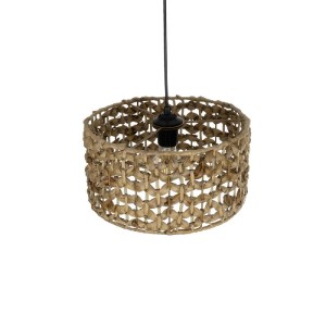 glo-204-0160-204_0160_6 GLOBOSTAR® POMEGRANDE 204-0160 BOHO ΚΡΕΜΑΣΤΟ ΦΩΤΙΣΤΙΚΟ ΟΡΟΦΗΣ ΜΕ ΝΤΟΥΙ 1 X E27 AC 220-240V IP20 - ΚΑΦΕ - Μ30 X Π30 X Υ19CM