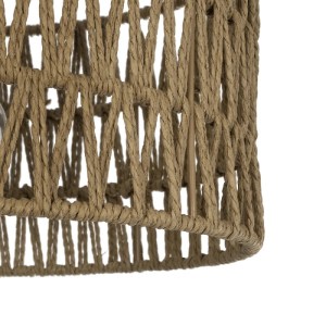 glo-204-0166-204_0166_7 GLOBOSTAR® POMEGRANDE 204-0166 BOHO ΚΡΕΜΑΣΤΟ ΦΩΤΙΣΤΙΚΟ ΟΡΟΦΗΣ ΜΕ ΝΤΟΥΙ 1 X E27 AC 220-240V IP20 - ΜΠΕΖ - Μ30 X Π30 X Υ18CM