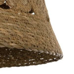 glo-204-0171-204_0171_7 GLOBOSTAR® PANIER 204-0171 BOHO ΚΡΕΜΑΣΤΟ ΦΩΤΙΣΤΙΚΟ ΟΡΟΦΗΣ ΜΕ ΝΤΟΥΙ 1 X E27 AC 220-240V IP20 - ΜΠΕΖ - Μ32 X Π32 X Υ30CM