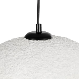 glo-204-0176-204_0176_08 GLOBOSTAR® STONE 204-0176 ΜΟΝΤΕΡΝΟ ΚΡΕΜΑΣΤΟ ΦΩΤΙΣΤΙΚΟ ΟΡΟΦΗΣ ΜΕ ΝΤΟΥΙ 1 X E27 AC 220-240V IP20 - ΛΕΥΚΟ - Μ31.5 X Π35 X Υ26CM