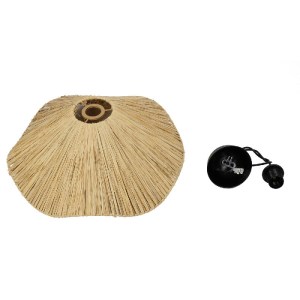 glo-204-0177-204_0177_10 GLOBOSTAR® PAJERO 204-0177 BOHO ΚΡΕΜΑΣΤΟ ΦΩΤΙΣΤΙΚΟ ΟΡΟΦΗΣ ΜΟΝΟΦΩΤΟ 1 X E27 AC 220-240V IP20 ΜΠΕΖ - Μ50 X Π50 X Υ22CM