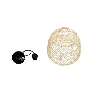 glo-204-0178-204_0178_10 GLOBOSTAR® CESTINO 204-0178 BOHO ΚΡΕΜΑΣΤΟ ΦΩΤΙΣΤΙΚΟ ΟΡΟΦΗΣ ΜΟΝΟΦΩΤΟ 1 X E27 AC 220-240V IP20 ΜΠΕΖ - Μ30 X Π30 X Υ25CM