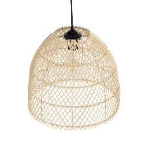 glo-204-0178-204_0178_6 GLOBOSTAR® CESTINO 204-0178 BOHO ΚΡΕΜΑΣΤΟ ΦΩΤΙΣΤΙΚΟ ΟΡΟΦΗΣ ΜΟΝΟΦΩΤΟ 1 X E27 AC 220-240V IP20 ΜΠΕΖ - Μ30 X Π30 X Υ25CM